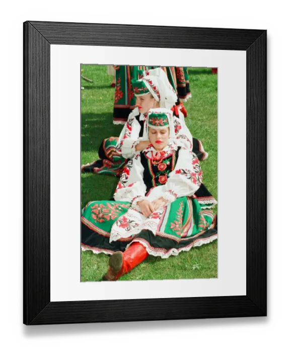 Framed Print : Billingham Folklore Festival 1994, International Folklore Festival of World Dance