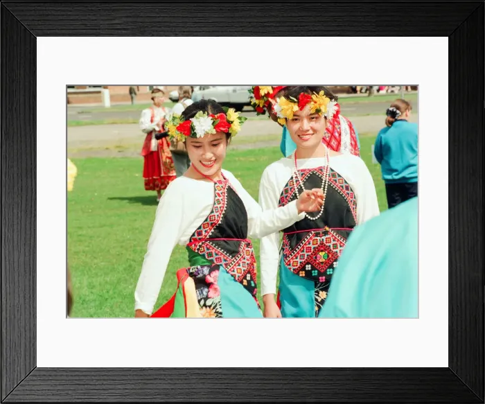 Framed Print : Billingham Folklore Festival 1994, International Folklore Festival of World Dance Framed Print : Billingham Folklore Festival 1994, International Folklore Festival of World Dance