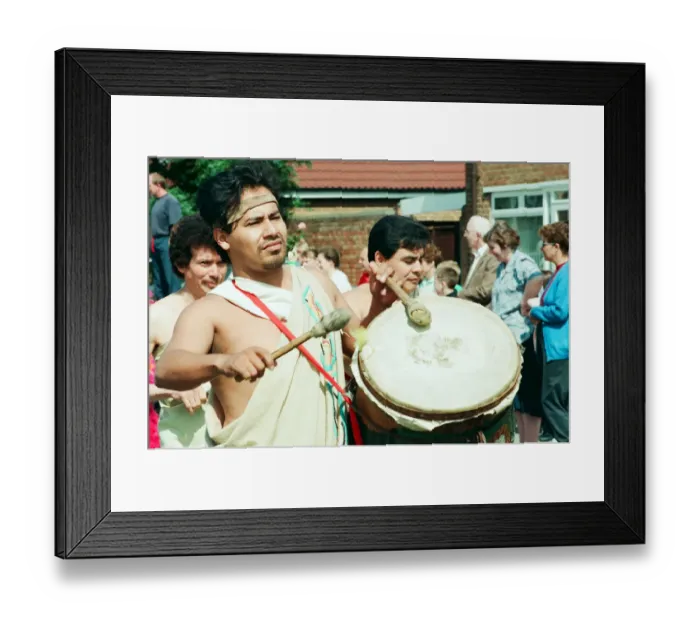Framed Print : Billingham Folklore Festival 1994, International Folklore Festival of World Dance
