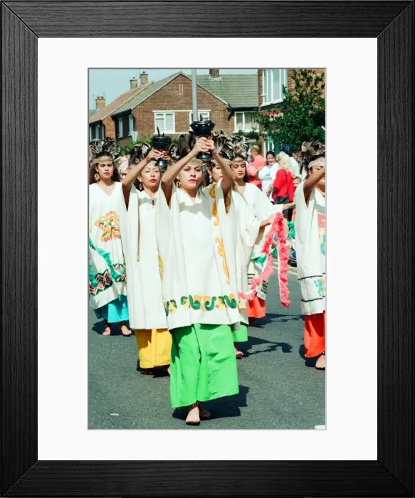 Framed Print : Billingham Folklore Festival 1994, International Folklore Festival of World Dance Framed Print : Billingham Folklore Festival 1994, International Folklore Festival of World Dance