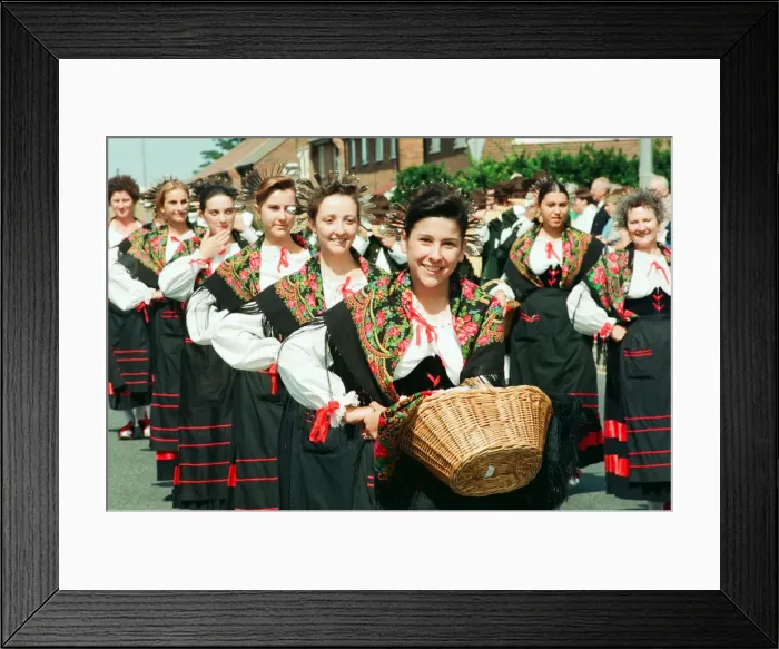 Framed Print : Billingham Folklore Festival 1994, International Folklore Festival of World Dance