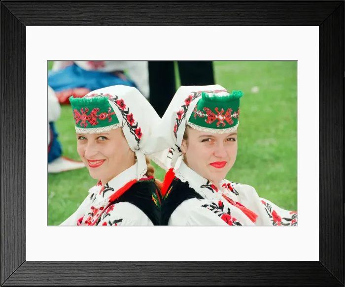 Framed Print : Billingham Folklore Festival 1994, International Folklore Festival of World Dance