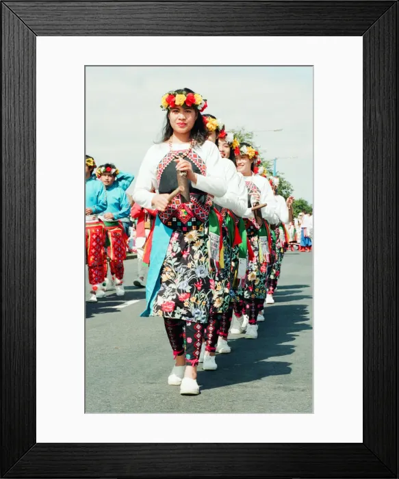 Framed Print : Billingham Folklore Festival 1994, International Folklore Festival of World Dance