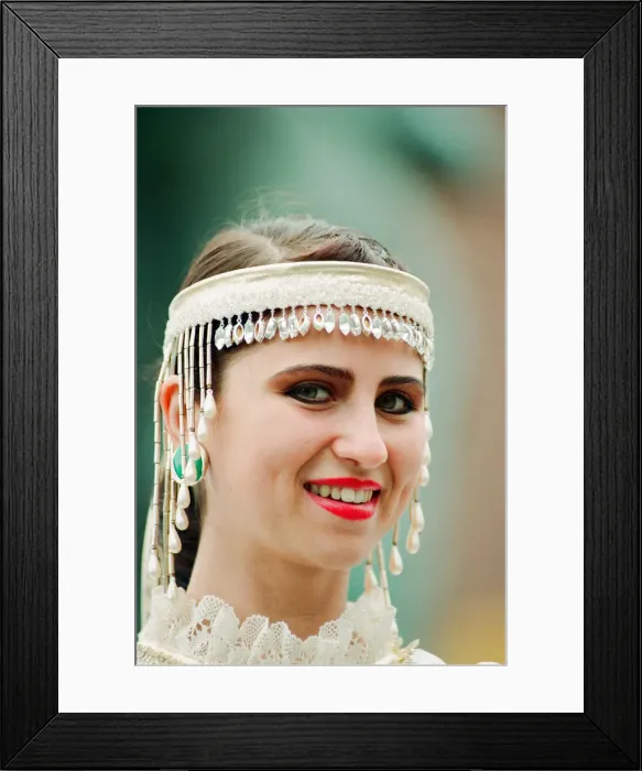 Framed Print : Billingham Folklore Festival 1994, Dancers at the International Folklore Festival of Framed Print : Billingham Folklore Festival 1994, Dancers at the International Folklore Festival of