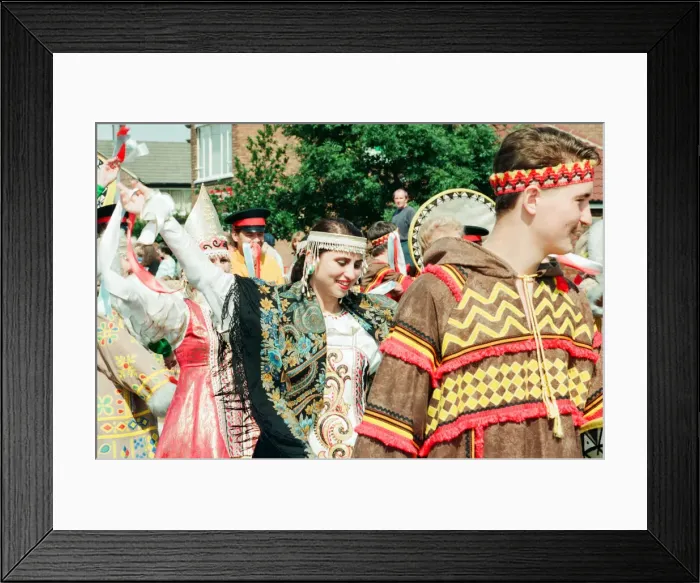 Framed Print : Billingham Folklore Festival 1994, International Folklore Festival of World Dance Framed Print : Billingham Folklore Festival 1994, International Folklore Festival of World Dance