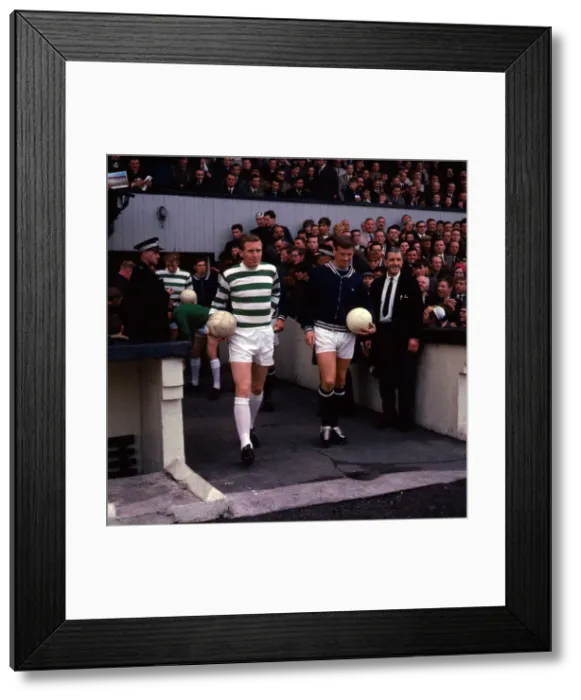 Framed Print : Scottish League Cup Final 1967 Celtic versus Dundee Billy McNeill of Celtic Framed Print : Scottish League Cup Final 1967 Celtic versus Dundee Billy McNeill of Celtic