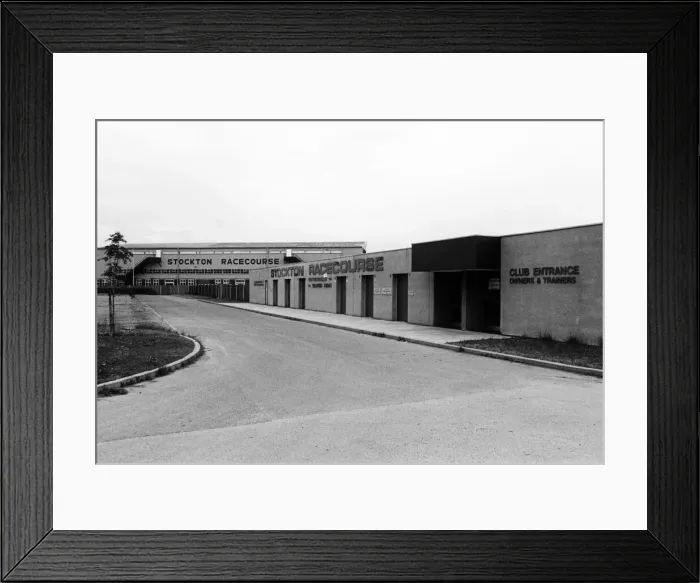 Framed Print : Stockton Racecourse (September 1855 - 16 June 1981), also known as Teesside Park Framed Print : Stockton Racecourse (September 1855 - 16 June 1981), also known as Teesside Park