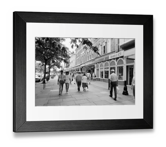 Framed Print : Lord Street, Southport, the main shopping street of Southport, in Merseyside Framed Print : Lord Street, Southport, the main shopping street of Southport, in Merseyside