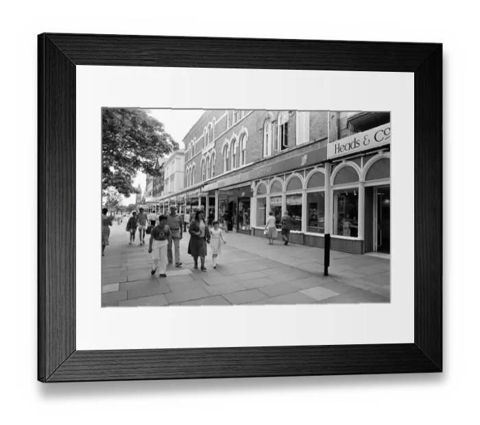 Framed Print : Lord Street, Southport, the main shopping street of Southport, in Merseyside Framed Print : Lord Street, Southport, the main shopping street of Southport, in Merseyside