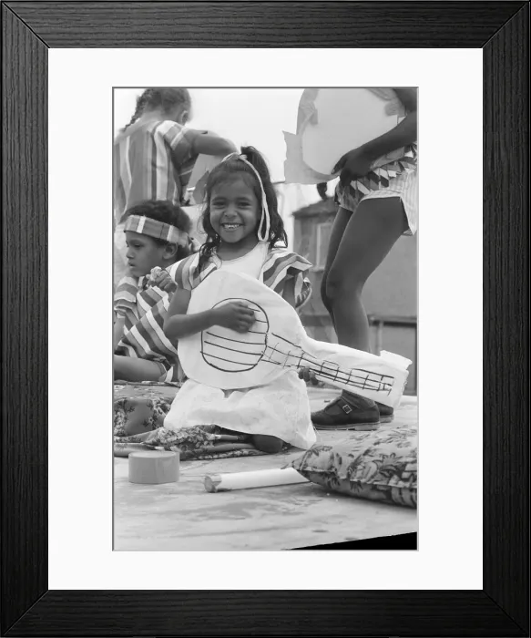 Framed Print : Toxteth Carnival, Liverpool, 9th July 1986 Framed Print : Toxteth Carnival, Liverpool, 9th July 1986