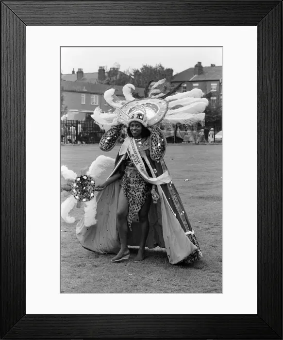 Framed Print : Toxteth Carnival, Liverpool, 9th July 1986 Framed Print : Toxteth Carnival, Liverpool, 9th July 1986