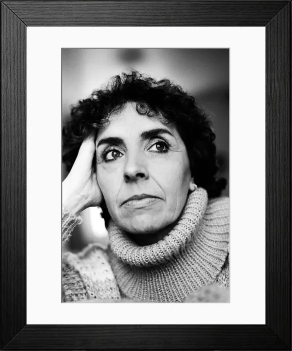 Framed Print : Jackie Daniels, the first wife of magician Paul Daniels Framed Print : Jackie Daniels, the first wife of magician Paul Daniels