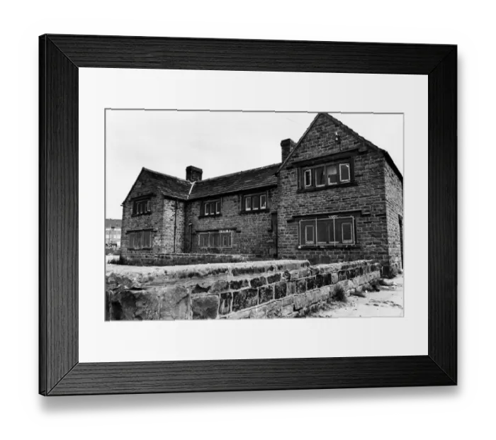 Framed Print : Popes Farm in Ingoe Lane, since the early fifties a corporation depot. Circa 1985