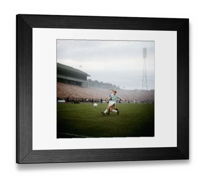Framed Print : Celtic Rangers Scottish Cup final replay 1963 Celtic Framed Print : Celtic Rangers Scottish Cup final replay 1963 Celtic