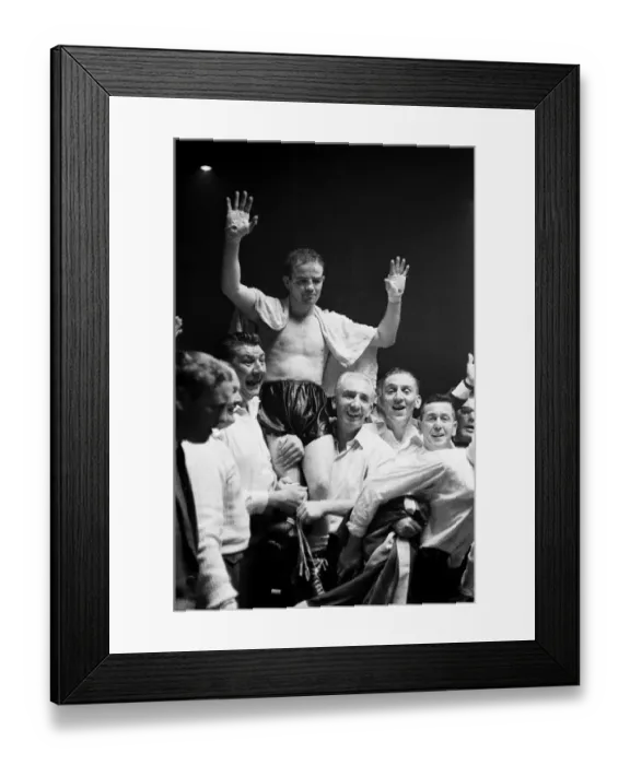 Framed Print : BBBofC British bantamweight title and Commonwealth (British Empire