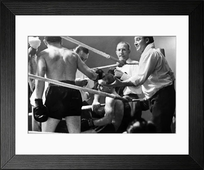 Framed Print : BBBofC British bantamweight title and Commonwealth (British Empire Framed Print : BBBofC British bantamweight title and Commonwealth (British Empire