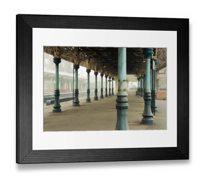 Framed Print : Middlesbrough Railway Station. 13th October 1994 Framed Print : Middlesbrough Railway Station. 13th October 1994