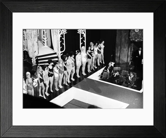 Framed Print : Reita Faria, Miss India, is crowned Miss World 1966. 17th November 1966 Framed Print : Reita Faria, Miss India, is crowned Miss World 1966. 17th November 1966