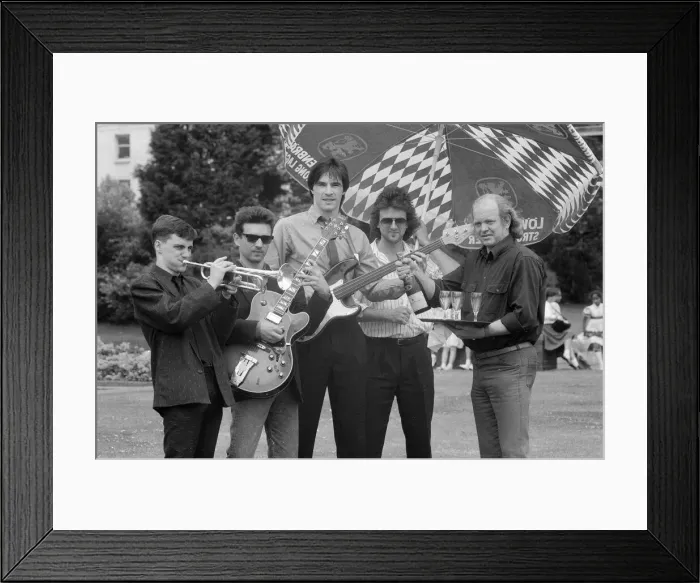 Framed Print : 1988 Birmingham International Jazz and Blues Festival, Artists, 29th June 1988