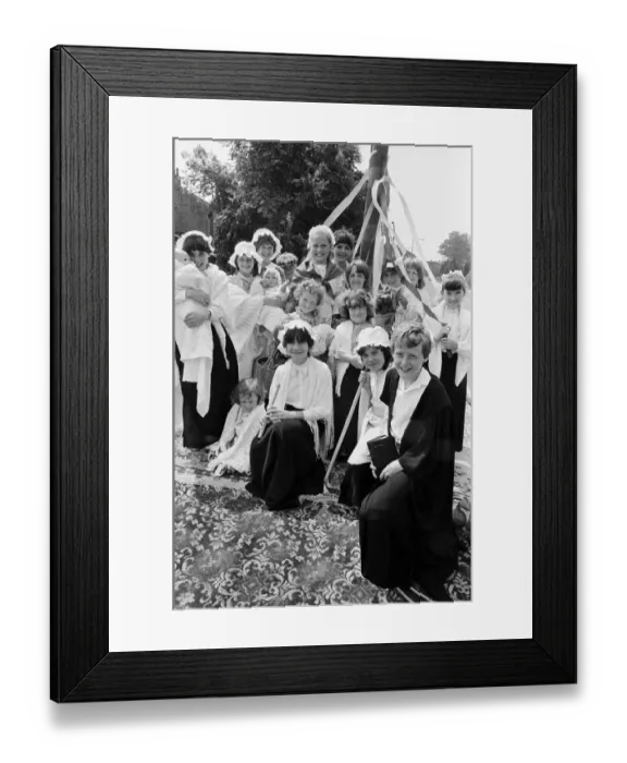 Framed Print : Honley at work and play was the theme of this years Honley carnival