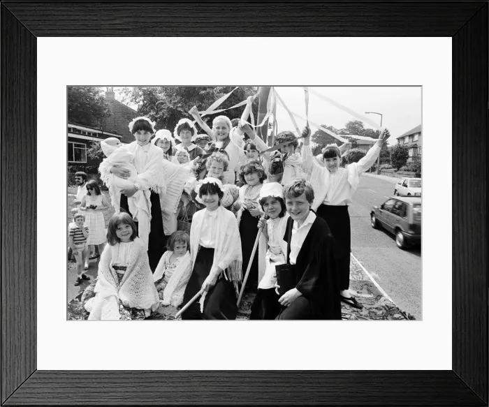 Framed Print : Honley at work and play was the theme of this years Honley carnival Framed Print : Honley at work and play was the theme of this years Honley carnival