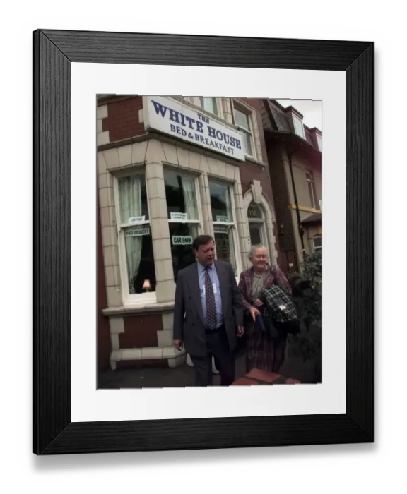 Framed Print : Kenneth Clarke and wife Gillian Clarke October 1997 Kenneth Clarke MP former Framed Print : Kenneth Clarke and wife Gillian Clarke October 1997 Kenneth Clarke MP former