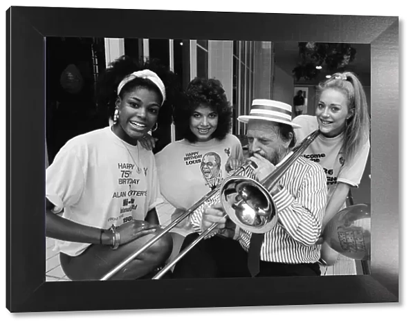 1986 Birmingham International Jazz and Blues Festival, Artists, Photo-call, 4th July 1986