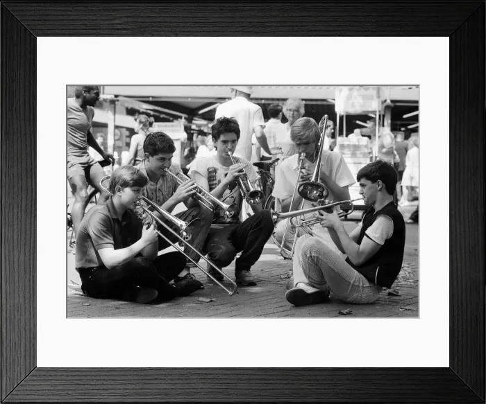 Framed Print : 1987 Birmingham International Jazz and Blues Festival, Artists, 6th July 1987 Framed Print : 1987 Birmingham International Jazz and Blues Festival, Artists, 6th July 1987