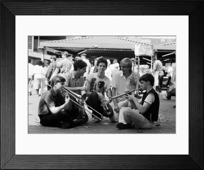 Framed Print : 1987 Birmingham International Jazz and Blues Festival, Artists, 6th July 1987 Framed Print : 1987 Birmingham International Jazz and Blues Festival, Artists, 6th July 1987