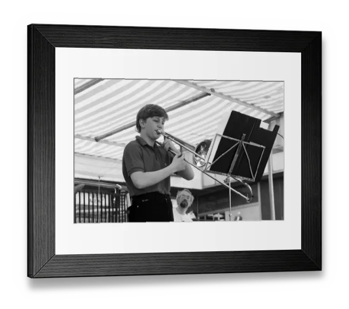 Framed Print : 1987 Birmingham International Jazz and Blues Festival, Artists, 6th July 1987 Framed Print : 1987 Birmingham International Jazz and Blues Festival, Artists, 6th July 1987