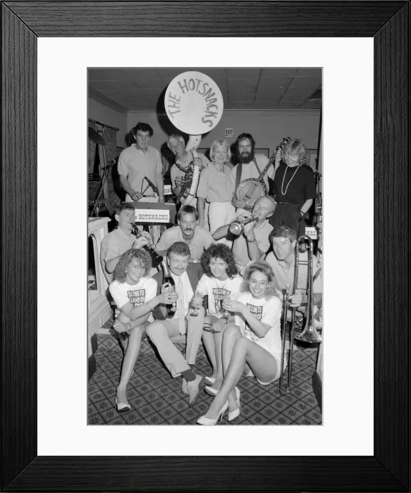 Framed Print : 1988 Birmingham International Jazz and Blues Festival, Artists, Photo-call, 1st July 1988 Framed Print : 1988 Birmingham International Jazz and Blues Festival, Artists, Photo-call, 1st July 1988
