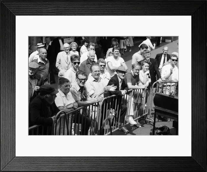 Framed Print : 1987 Birmingham International Jazz and Blues Festival, Artists, 6th July 1987