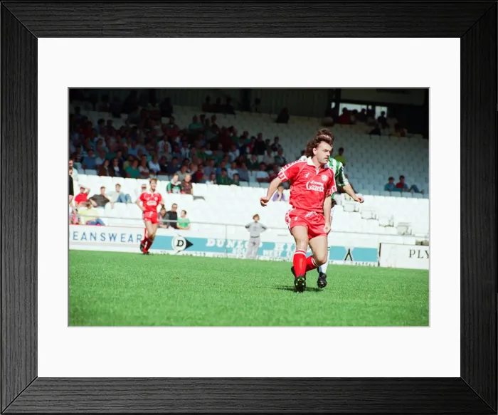 Framed Print : Plymouth v Middlesbrough, League Division Two match at Home Park