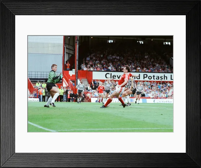 Framed Print : Middlesbrough 1-0 Notts County, League Devision Two match at Ayresome Park