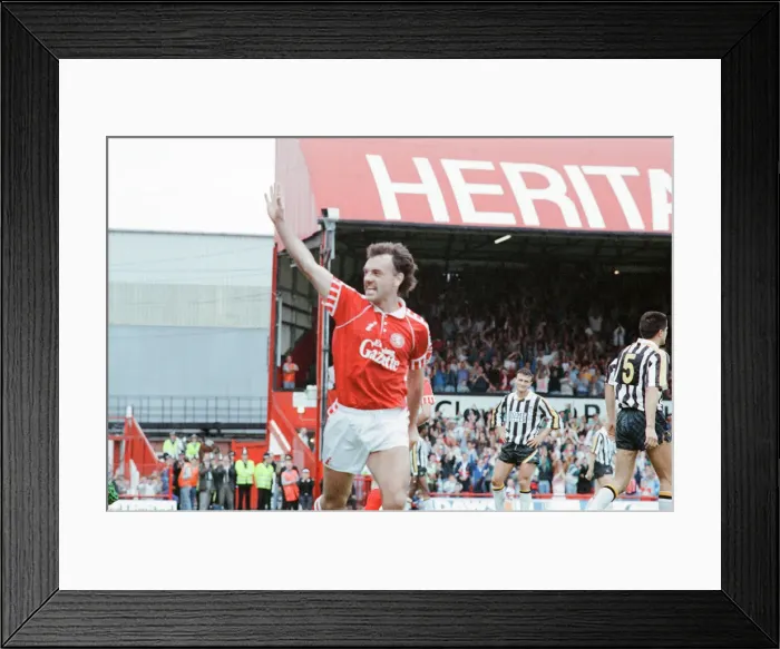 Framed Print : Middlesbrough 1-0 Notts County, League Devision Two match at Ayresome Park