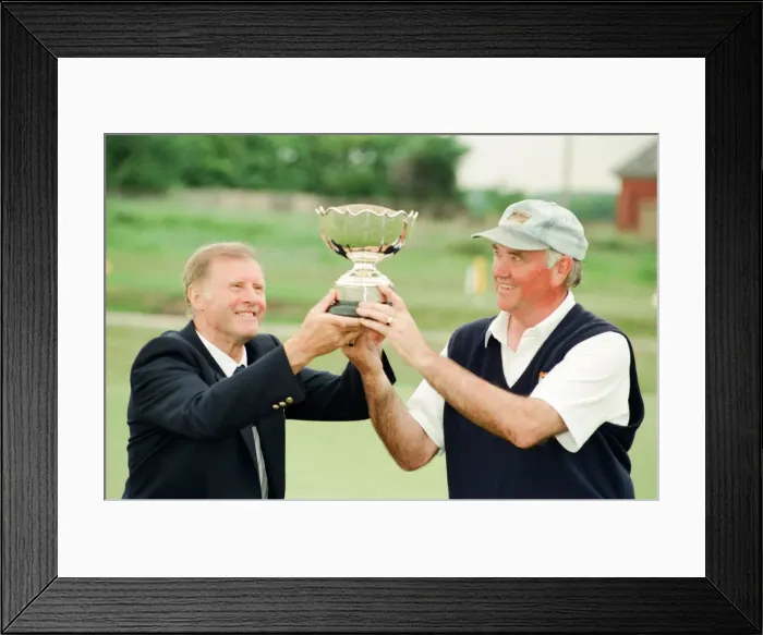 Framed Print : English Seniors Open Golf Championship, 7th June 1996. Joint winner Gordon Edwards Framed Print : English Seniors Open Golf Championship, 7th June 1996. Joint winner Gordon Edwards