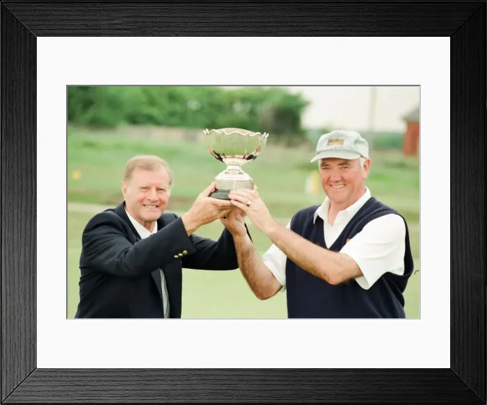 Framed Print : English Seniors Open Golf Championship, 7th June 1996. Joint winner Gordon Edwards Framed Print : English Seniors Open Golf Championship, 7th June 1996. Joint winner Gordon Edwards
