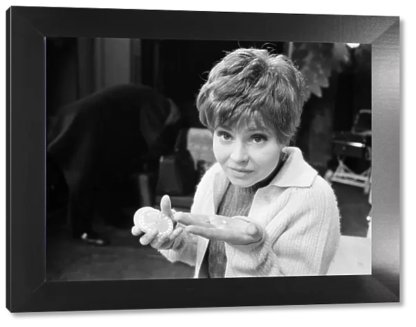 Photo-call, Wyndham Theatre, London, 20th January 1970. Actress Prunella Scales will be