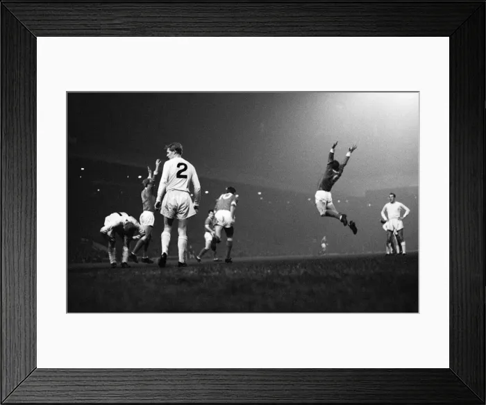 Framed Print : European Cup Winners Cup Second Round Second Leg match at Old Trafford Framed Print : European Cup Winners Cup Second Round Second Leg match at Old Trafford