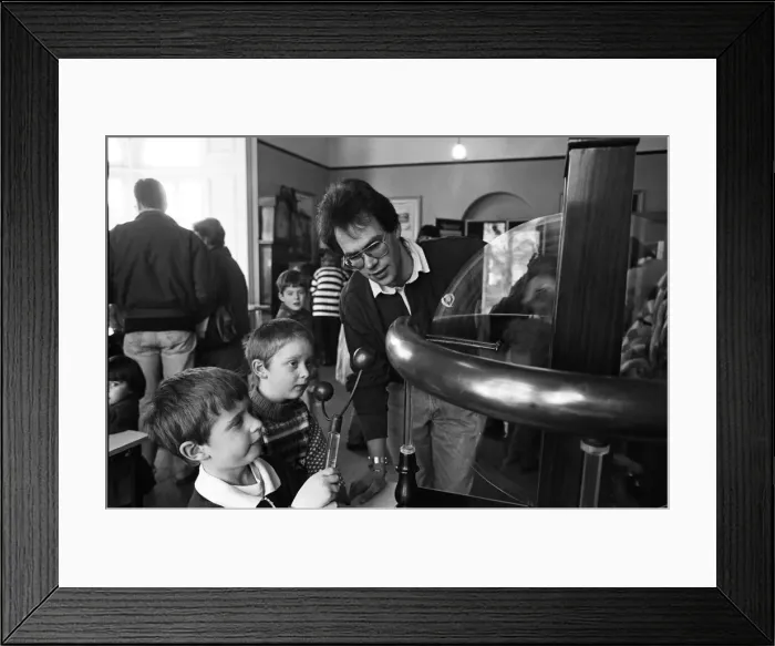 Framed Print : Energy past and present is the theme of an exhibition at the Tolson Memorial Museum Framed Print : Energy past and present is the theme of an exhibition at the Tolson Memorial Museum