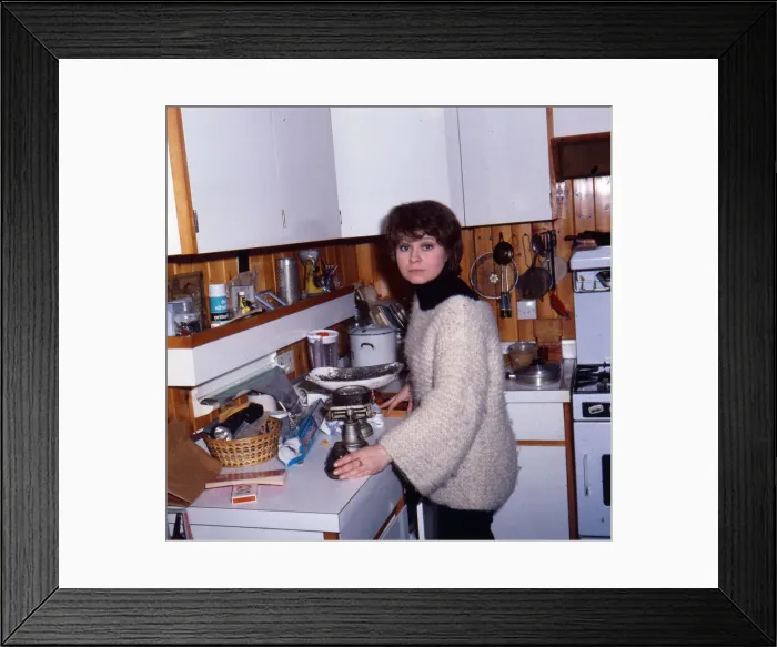 Framed Print : Prunella Scales, Actress, January 1980