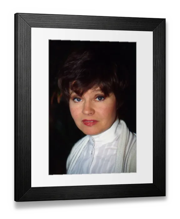 Framed Print : Prunella Scales, Actress, 6th July 1984