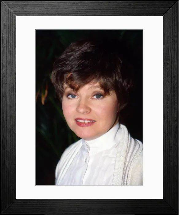 Framed Print : Prunella Scales, Actress, 6th July 1984 Framed Print : Prunella Scales, Actress, 6th July 1984
