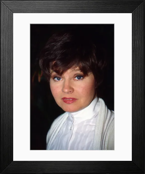Framed Print : Prunella Scales, Actress, 6th July 1984 Framed Print : Prunella Scales, Actress, 6th July 1984