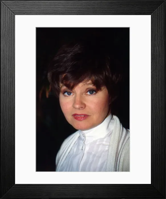 Framed Print : Prunella Scales, Actress, 6th July 1984 Framed Print : Prunella Scales, Actress, 6th July 1984
