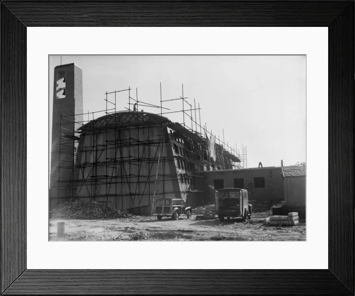 Framed Print : St Nicholas Church Radford, Coventry designed by Lavander