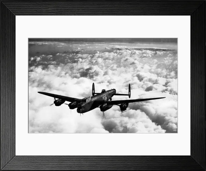 Framed Print : The latest Avro Lancaster III bomber plane, fitted with Merlin 28 engines Framed Print : The latest Avro Lancaster III bomber plane, fitted with Merlin 28 engines
