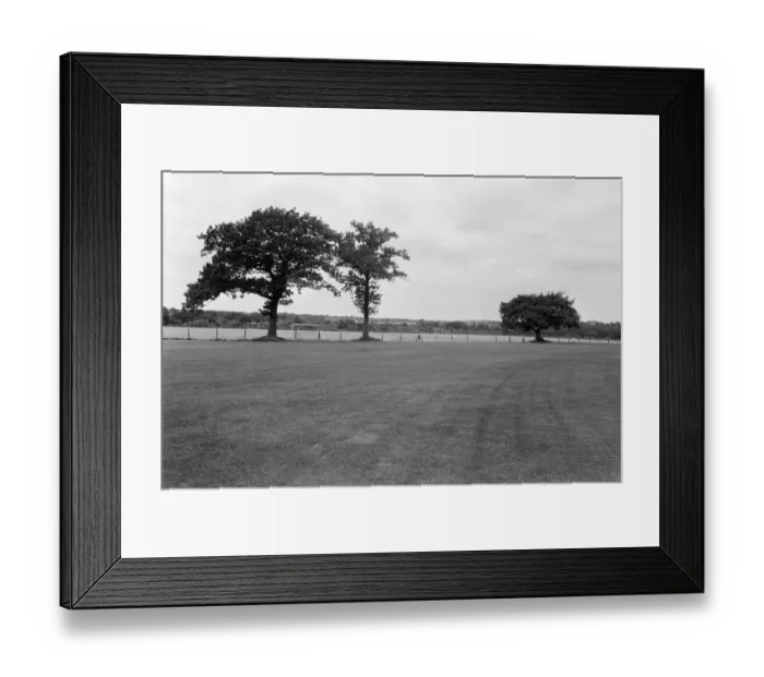 Framed Print : Rowheath Pavilion Centre. Heath Road, Bournville, Birmingham B30 1HH. 14th July 1981