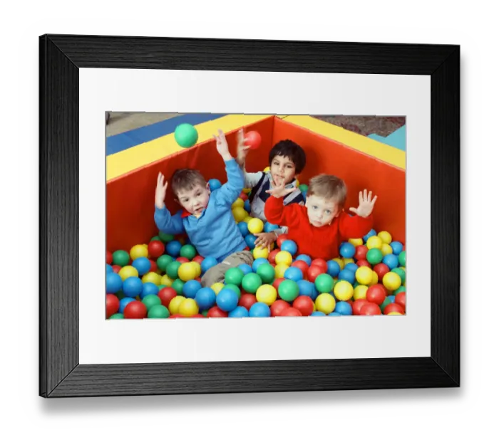 Framed Print : Having a ball... these children from Huddersfield Southgate Family Nursery make a splash Framed Print : Having a ball... these children from Huddersfield Southgate Family Nursery make a splash