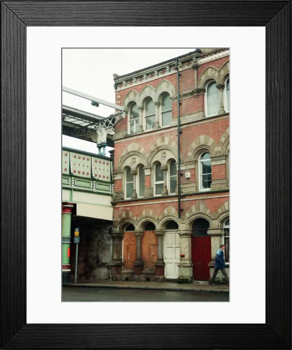 Framed Print : Exchange Place, Middlesbrough, 22nd December 1993
